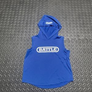 Youth Battle drifit sleeveless hoodie